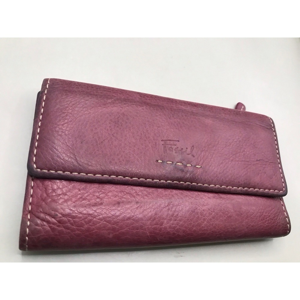 Genuine Leather Burgandy Wallet